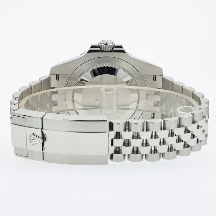 Rolex GMT-Master II Black Dial "Bruce Wayne" Jubilee Stainless Steel 126710GRNR