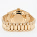 Rolex Day-Date II Factory White Roman Numeral Dial 18k Yellow Gold 218238