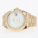 Rolex Day-Date II Factory White Roman Numeral Dial 18k Yellow Gold 218238