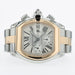 Cartier Roadster Chronograph 18kt Yellow Gold & Steel W62027Z1 2618
