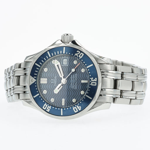 Omega Seamaster Blue Dial Quartz Ladies Stainless Steel 2583.80