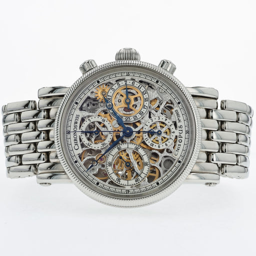 Chronoswiss Opus One Chronograph Skeleton Automatic Stainless Steel CH7523