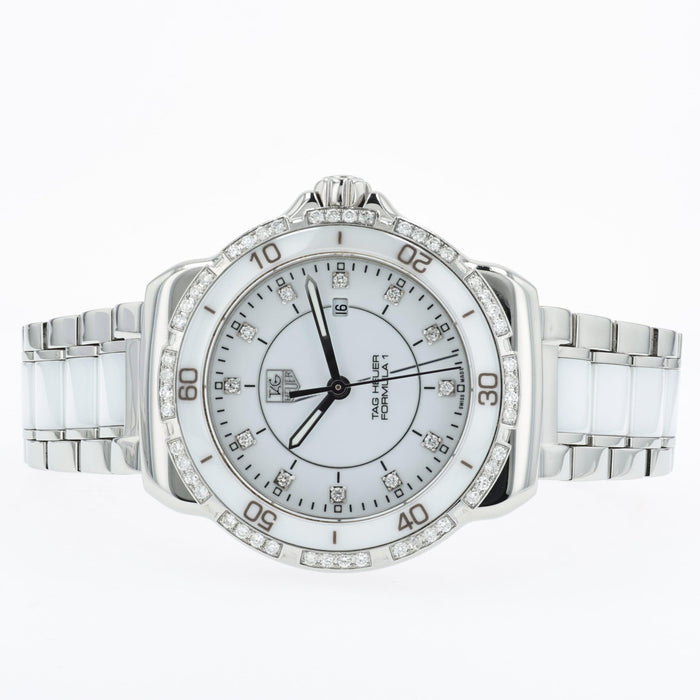 TAG Heuer Formula 1 Lady One Lady Quartz White Dial Diamonds WAH1313