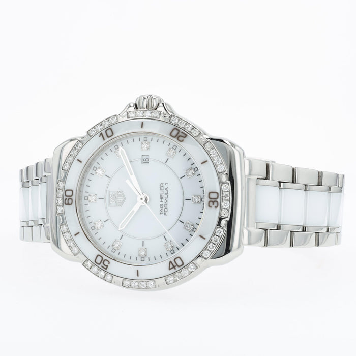 TAG Heuer Formula 1 Lady One Lady Quartz White Dial Diamonds WAH1313