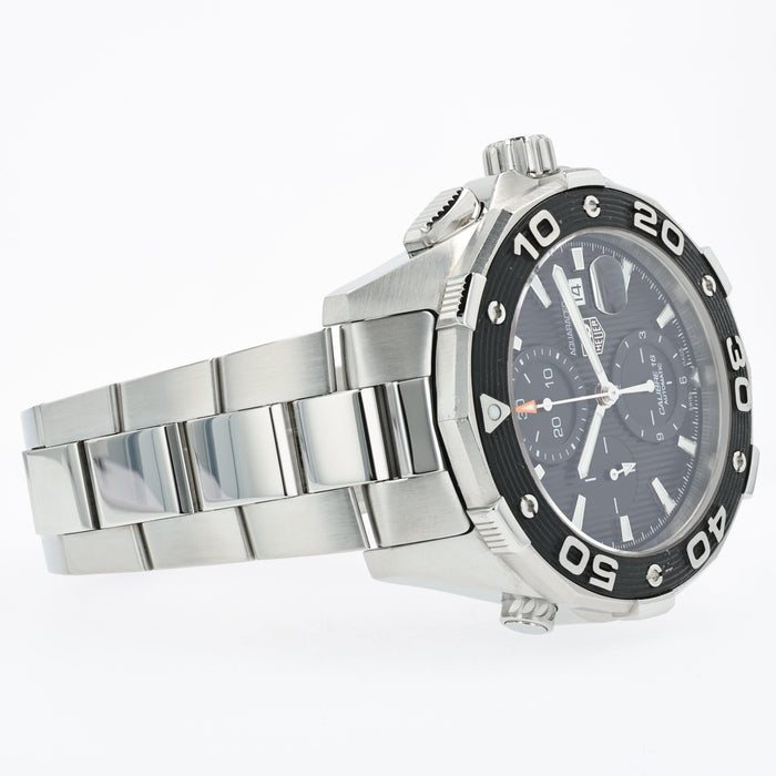 TAG Heuer Aquaracer 500m Chronograph Calibre 16 Black Dial 44mm CAJ2110