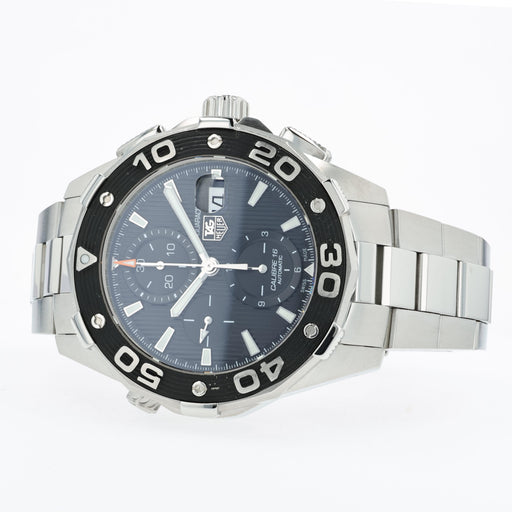 TAG Heuer Aquaracer 500m Chronograph Calibre 16 Black Dial 44mm CAJ2110