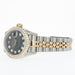Rolex Lady-Datejust 26MM 18k Yellow Gold & Steel Blue Diamond Dial 69173