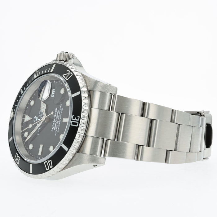 Rolex Submariner Date Black Dial Stainless Steel 40MM Automatic 16610