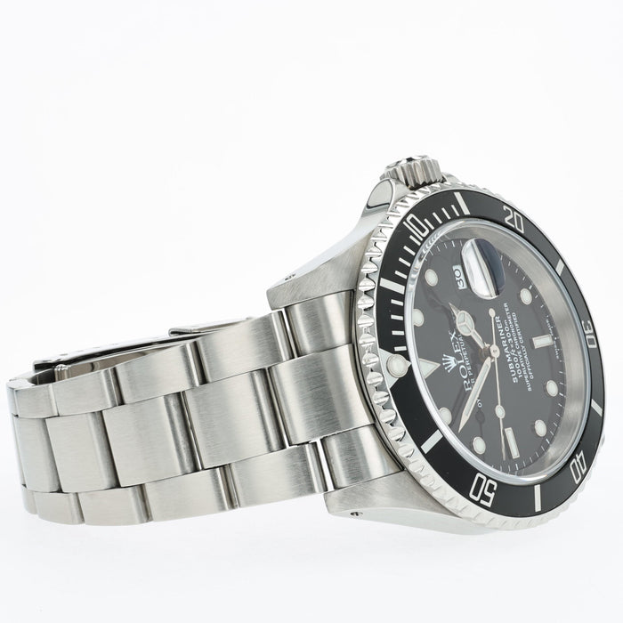 Rolex Submariner Date Black Dial Stainless Steel 40MM Automatic 16610