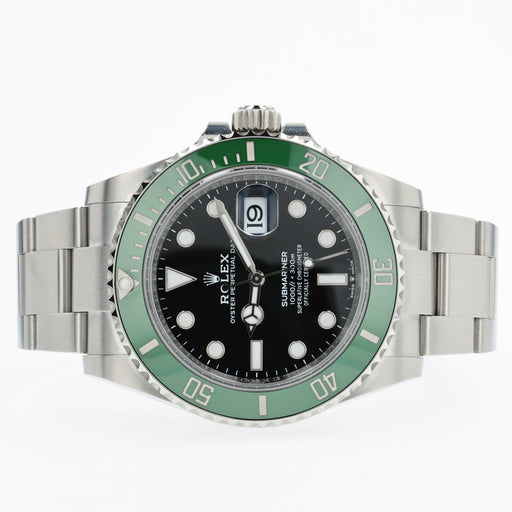 Rolex Submariner Date Black Dial Green Bezel Starbucks Stainless Steel 126610LV