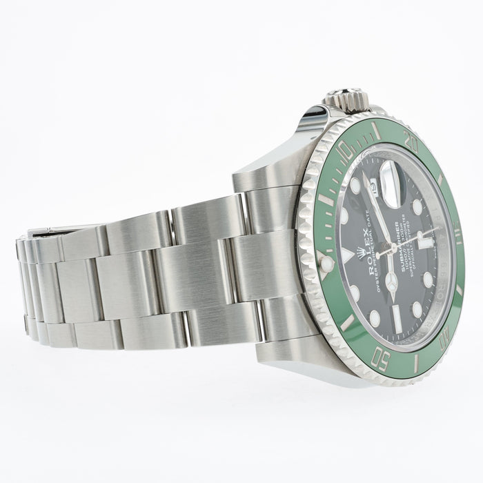 Rolex Submariner Date Black Dial Green Bezel Starbucks Stainless Steel 126610LV