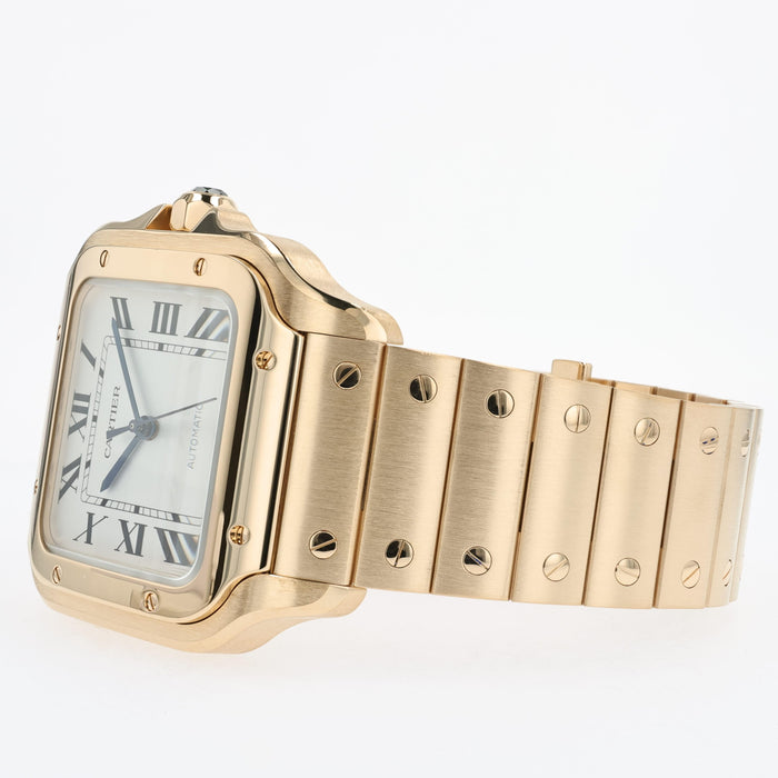 Cartier Santos XL Automatic Solid 18kt Yellow Gold WGSA0029 4070