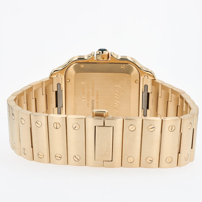 Cartier Santos XL Automatic Solid 18kt Yellow Gold WGSA0029 4070