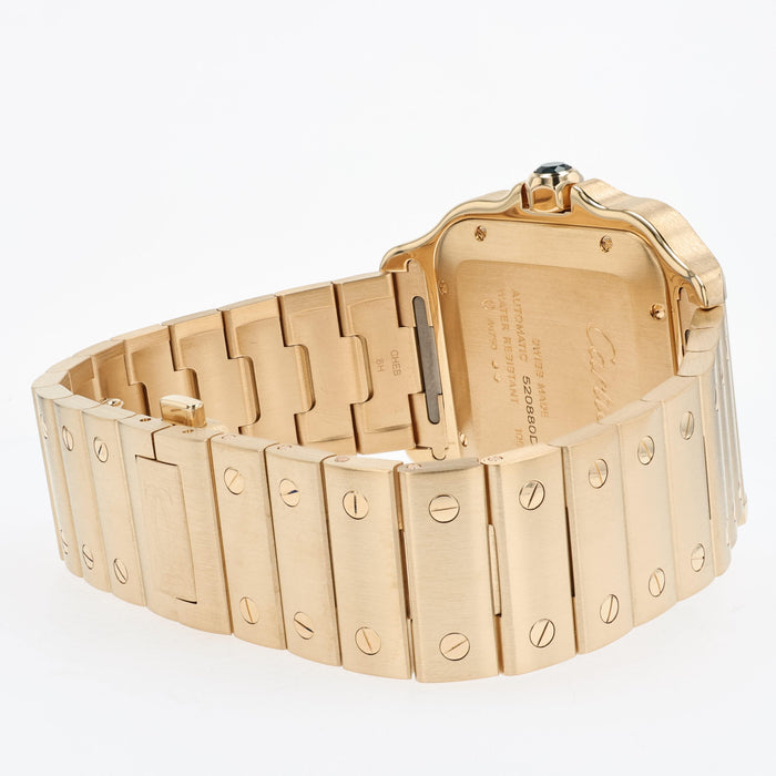 Cartier Santos XL Automatic Solid 18kt Yellow Gold WGSA0029 4070