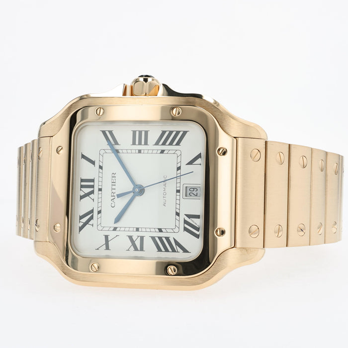 Cartier Santos XL Automatic Solid 18kt Yellow Gold WGSA0029 4070