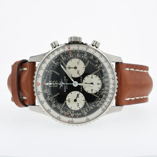 Breitling Navitimer Twin Jets Chronograph Black Dial Stainless Steel 806