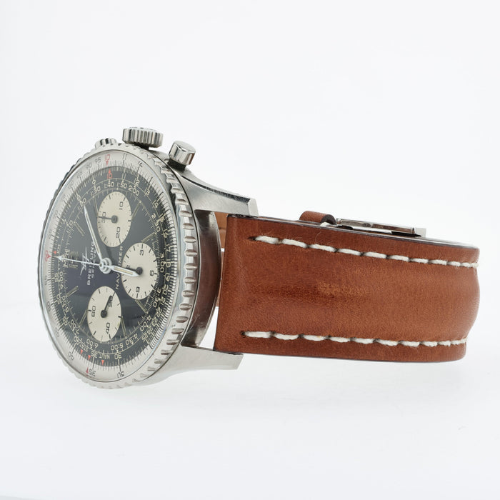 Breitling Navitimer Twin Jets Chronograph Black Dial Stainless Steel 806
