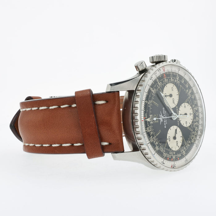 Breitling Navitimer Twin Jets Chronograph Black Dial Stainless Steel 806