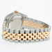 Rolex Datejust 36 Silver Floral Dial 18K Yellow Gold & Steel Jubilee 116233