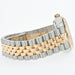 Rolex Datejust 36 Silver Floral Dial 18K Yellow Gold & Steel Jubilee 116233