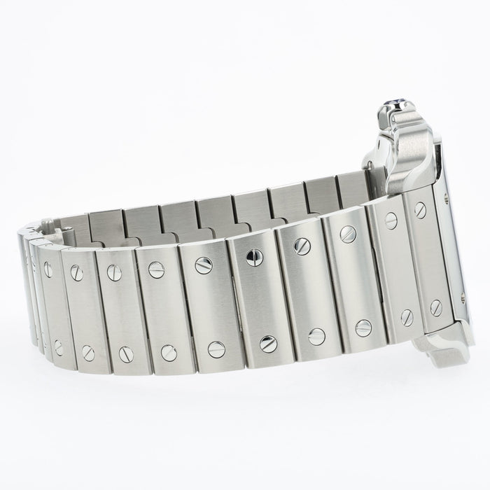 Cartier Santos De Cartier Large Silver Dial Stainless Steel WSSA0018 4072