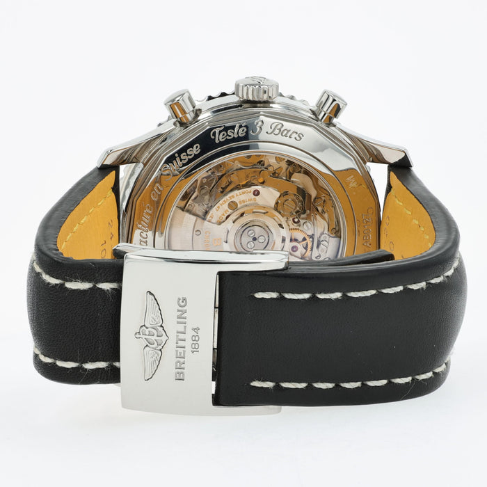 Breitling Navitimer 1 Chronograph 46mm Black Dial Stainless Steel AB0127