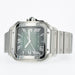 Cartier Santos Large Green Dial Automatic Stainless Steel WSSA0062 4072