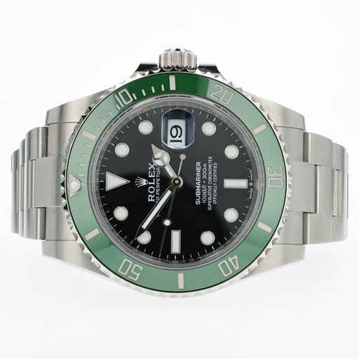 Rolex Submariner Date Green Bezel "Starbucks" Stainless Steel 41MM 126610LV