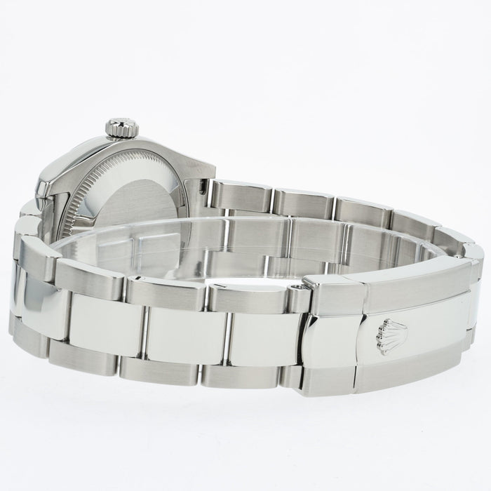 Rolex Datejust 31 Silver Stick Dial Oyster Bracelet Stainless Steel 178240