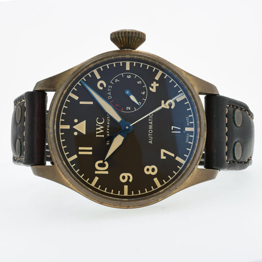 IWC Big Pilot Brown Dial Bronze Automatic 46MM Leather Strap IW501005
