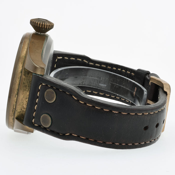 IWC Big Pilot Brown Dial Bronze Automatic 46MM Leather Strap IW501005