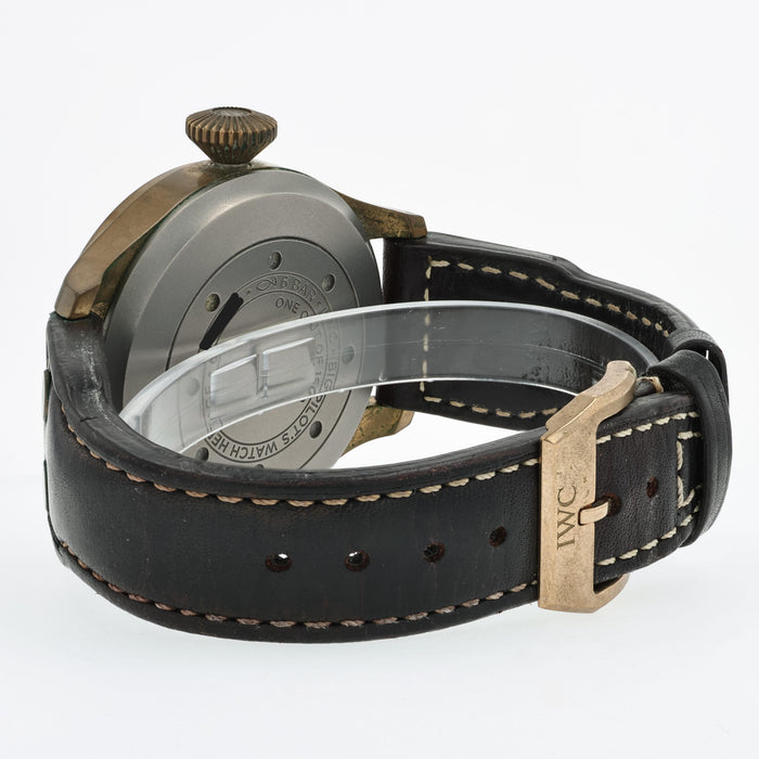 IWC Big Pilot Brown Dial Bronze Automatic 46MM Leather Strap IW501005