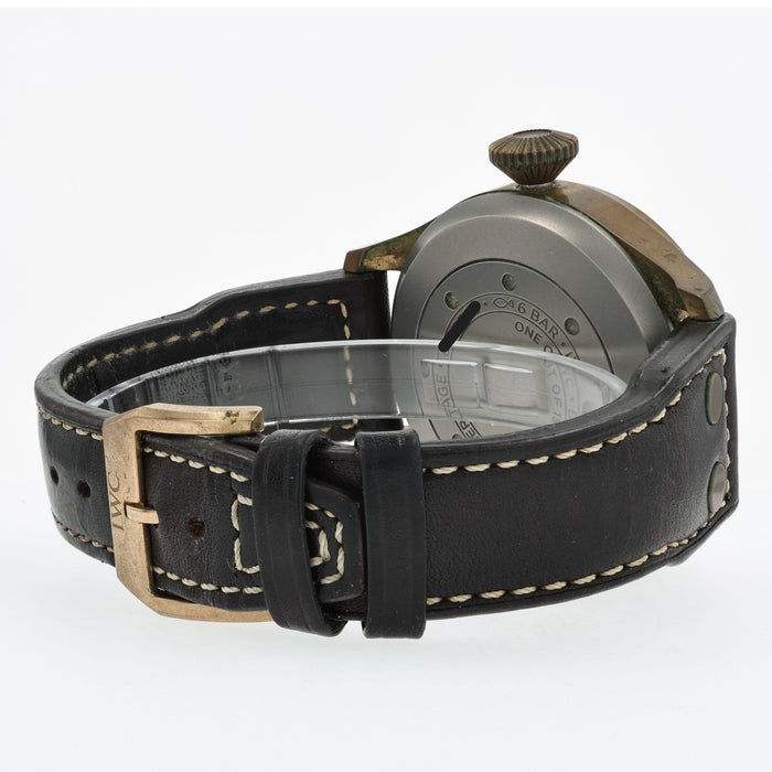 IWC Big Pilot Brown Dial Bronze Automatic 46MM Leather Strap IW501005