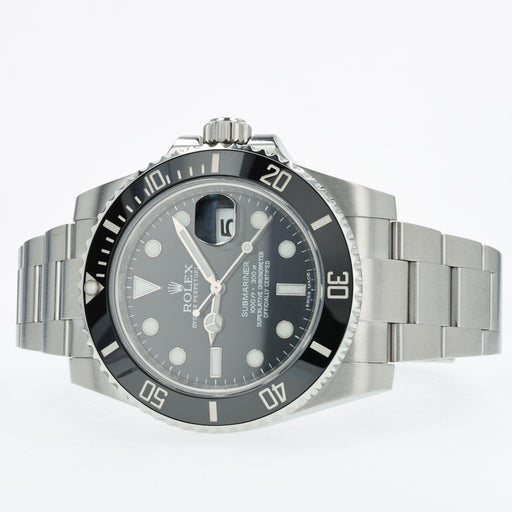 Rolex Submariner Date Black Dial Stainless Steel Ceramic 40MM 116610LN
