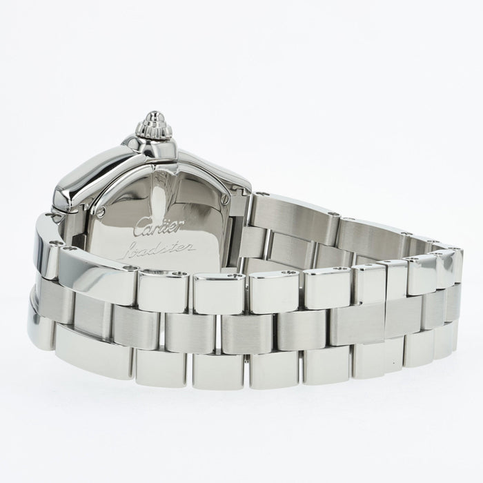 Cartier Roadster Ladies Small Silver Dial Quartz Stainless Steel W62016V3 2675