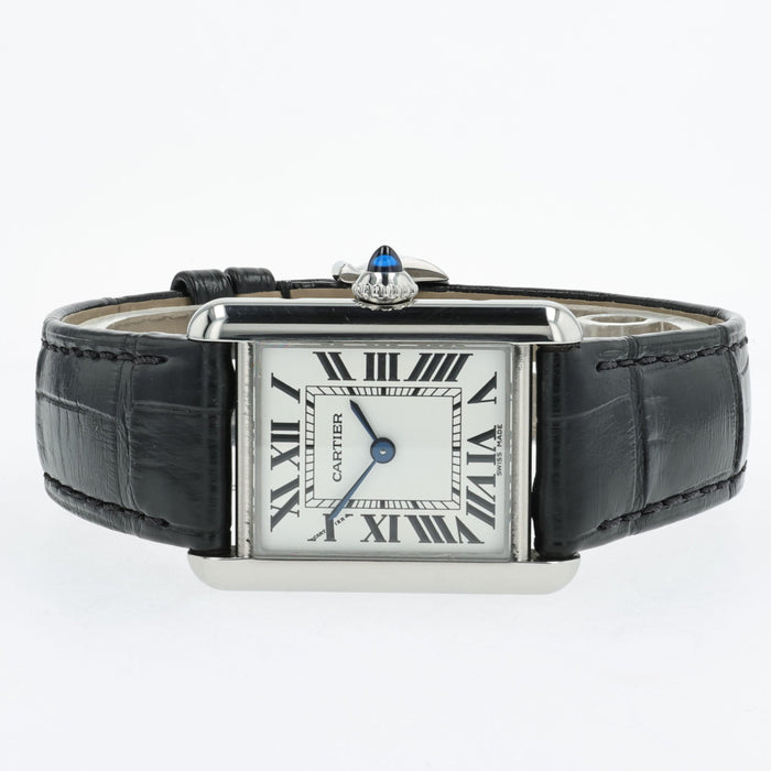 Cartier Tank Must Solarbeat Silver Dial Stainless Steel Small WSTA0060 4367