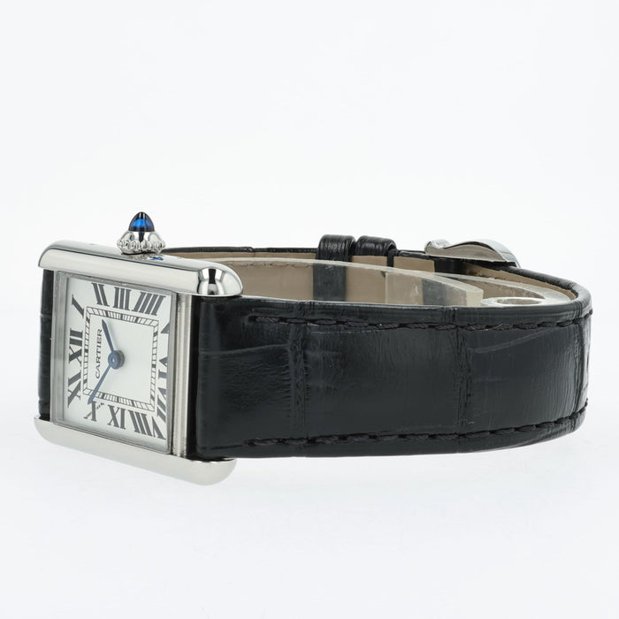 Cartier Tank Must Solarbeat Silver Dial Stainless Steel Small WSTA0060 4367