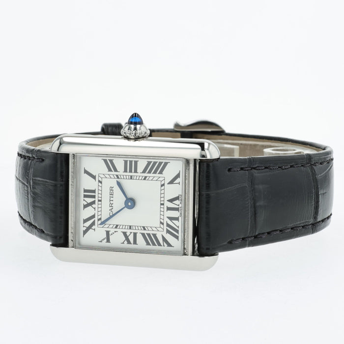 Cartier Tank Must Solarbeat Silver Dial Stainless Steel Small WSTA0060 4367