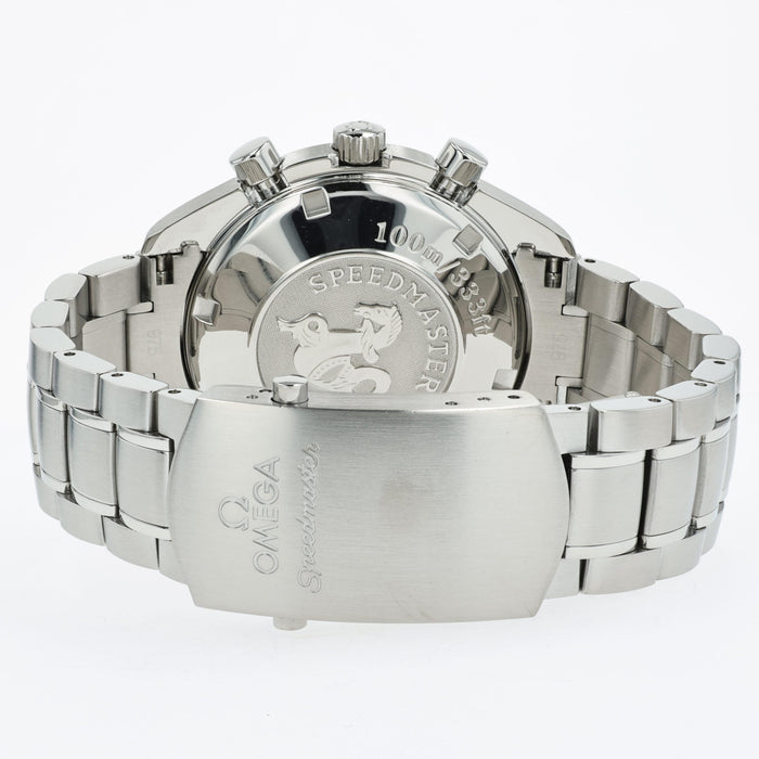 Omega Speedmaster Day Date GMT Silver Dial Stainless Steel Automatic 3221.30
