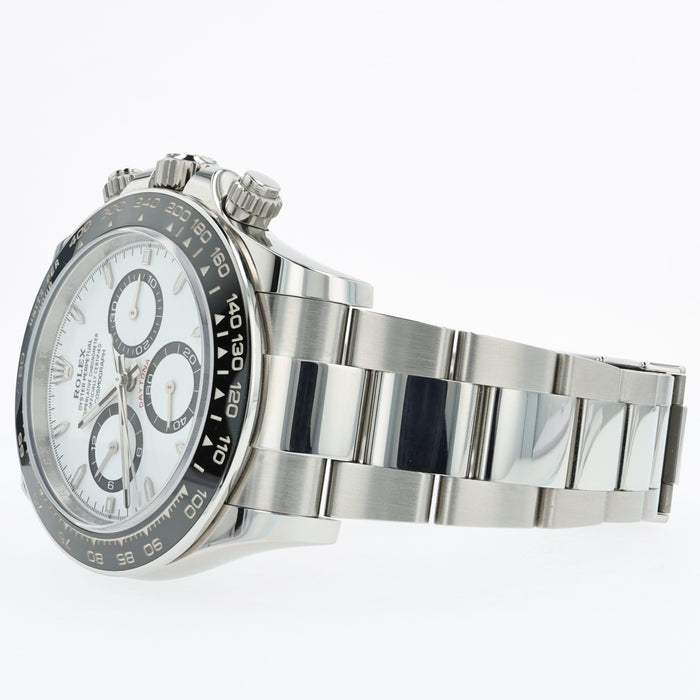 Rolex Daytona White Dial Panda Chronograph Stainless Steel 126500LN