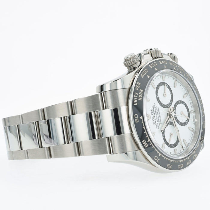 Rolex Daytona White Dial Panda Chronograph Stainless Steel 126500LN