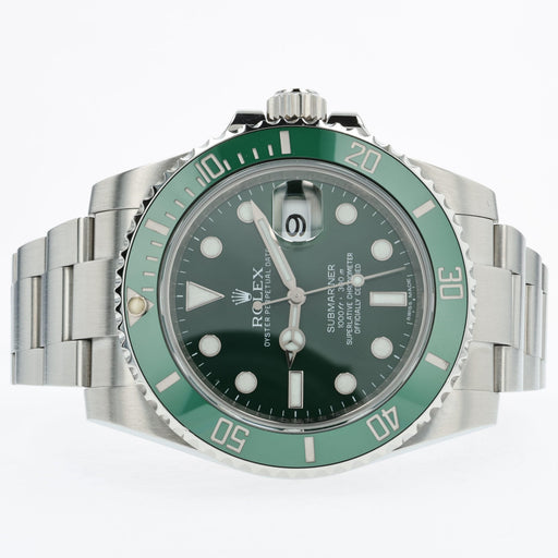 Rolex Submariner Date Green Dial Hulk Automatic Stainless Steel 40MM 116610LV