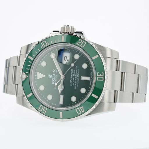 Rolex Submariner Date Green Dial Hulk Stainless Steel 40mm Oyster 116610LV