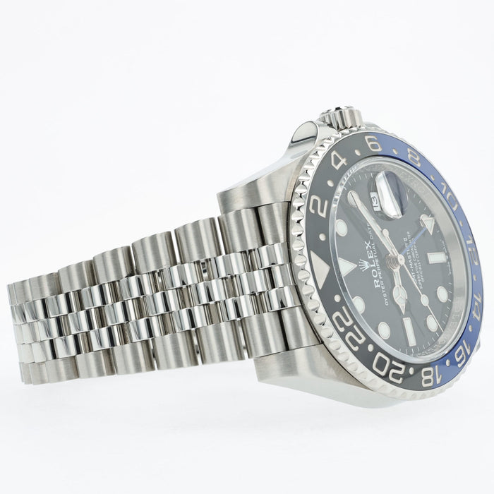 Rolex GMT-Master II "Batgirl" Blue/Black Stainless Steel Jubilee 126710BLNR