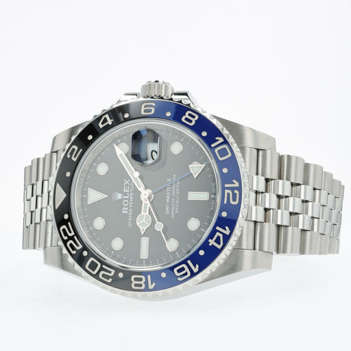 Rolex GMT-Master II "Batgirl" Blue/Black Stainless Steel Jubilee 126710BLNR