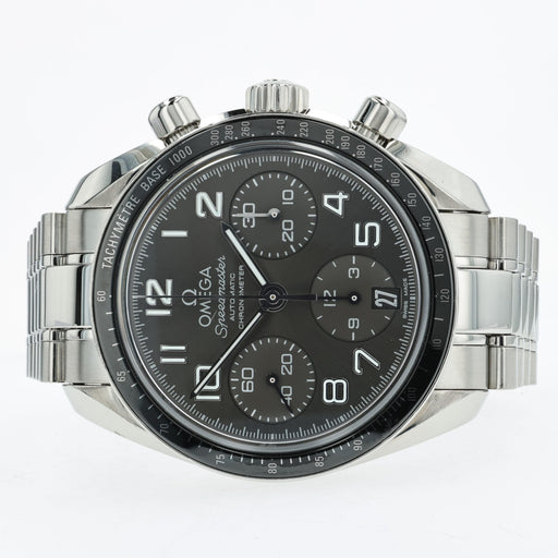 Omega Speedmaster Ladies Chronograph Grey Dial Chronograph Stainless Steel 324.3