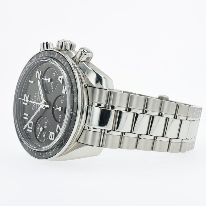 Omega Speedmaster Ladies Chronograph Grey Dial Chronograph Stainless Steel 324.3
