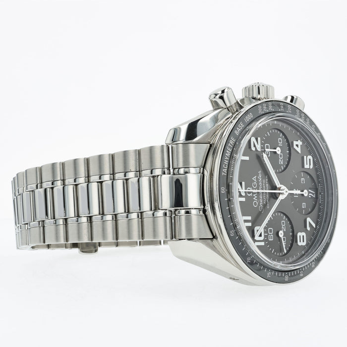 Omega Speedmaster Ladies Chronograph Grey Dial Chronograph Stainless Steel 324.3