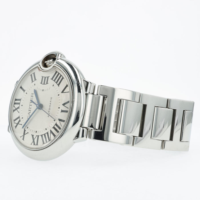 Cartier Ballon Bleu 36mm Silver Dial Automatic Stainless Steel W6920046 3284