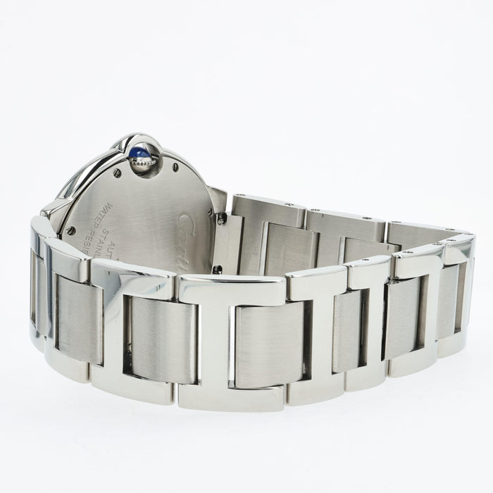 Cartier Ballon Bleu Automatic Diamond Silver Dial 36mm WE902075 3284